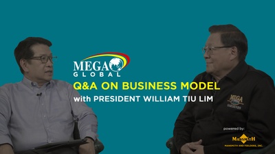 Q&A with Mega Global President William Tiu Lim on Mega's Business Model